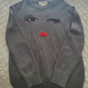 Kate Spade Broome Street wink sweater